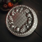 Nordic Ware Marianne Fall Harvest 10-CUP Fruit Cake Pan Basket Weave Mold. Fixed Price $26.00.