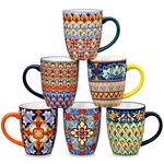 Vancasso Simi 6-PIECE Porcelain Boho Style Coffee Mug Set Tea Cup Water. Fixed Price $45.99.