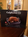 Calphalon Classic Nonstick Roasting Pan 13X16 With Rack 25 Lb C1805PR Nib!. Fixed Price $49.99.