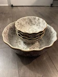 Temp-tations Bowls Set Of Presentable Ovenware By Tara. Fixed Price $39.99.