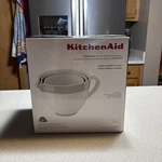 New Kitchenaid 3 Piece Set Commercial Grade Ceramic Mixing Bowls 1, 1.5 & 2 Qt.. Fixed Price $59.99.