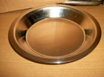 New Farberware Classic Series 18/10 Stainless Steel Pie Plate/pan. Fixed Price $24.99.