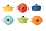 Creative Co-op Stoneware Mini/individual Baker Dish With Lid. Fixed Price $17.99.