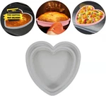 Heart Shaped Silicone Pans, Non-stick Baking Molds For Cheesecake And Brown. Fixed Price $14.63.