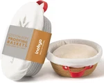 Banneton Bread Proofing Basket Set, 10" Oval & 9" Round Cotton Rope. Fixed Price $22.48.