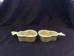Set Of 2 Chantal Pear 1 Cup Baking Dish. Fixed Price $19.00.