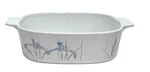 Corning Ware Casserole Baking Dish Shadow Iris 2L A-2-B 8X8X2.5 Vtg Made Usa. Fixed Price $12.52.