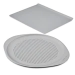 Farberware Golden Bake 2 Pcs Nonstick Baking Sheet And Pizza Pan Set, Dishwasher. Fixed Price $51.99.