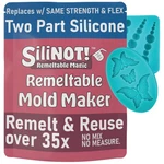 Reusable Silicone Mold Kit 16OZ Non-toxic, Food Safe For Resin, Wax, Soap. Fixed Price $34.25.