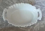 Bia White Porcelain Oval Casserole/ Au Gratin Baker Dish. Fixed Price $15.95.