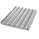 Chicago Metallic 49036 Uni-lock 6-CAVITY Baguette / French Bread Pan. Fixed Price $53.99.