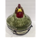 Temptations Old World Chicken Hen Casserole Dish Farmhouse Bakeware. Fixed Price $35.00.