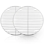Teamfar Round Cooling Rack Set Of 2, Inch Wire Baking 10.5", Silver. Fixed Price $17.58.