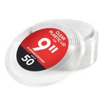Idl Packaging 9"ROUND Dome Lid For Foil Pan (pack Of 50) - Clear Plastic. Fixed Price $35.66.