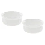 Corningware FS1 2.5 Qt/ 2.35L Round French White Casserole Dish (2-PACK). Fixed Price $46.94.