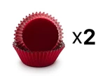 Fox Run Red Foil Baking Cups Set Of 32 Standard Size Cupcake Liners (2-PACK). Fixed Price $7.07.
