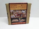 Pizzacraft PC0103 7.5" Square Thermabond Mini Baking, Set Of 4 Stones. Fixed Price $29.99.