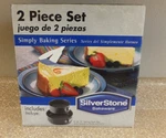 Silverstone Bakeware 2 Piece Set Spring Form Pan 8" And 10". Fixed Price $15.00.