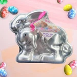 Nordic Ware 3-D Aluminum Stand Up Rabbit Cake Pan Mold Easter Bunny New. Fixed Price $14.99.