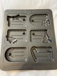 Sweet Creations Gift Tags Cookie Sheet 13X11" Pan. Fixed Price $7.96.