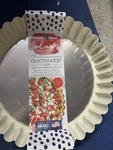 Nordic Ware Quiche Tart Pan 12 Cup Stainless Steel Usa Made New. Fixed Price $14.99.