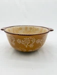 Temptations By Tara Ovenware PPP-SQ-798094 Lime Floral Lace 1.5 Qt Ceramic Bowl. Fixed Price $25.00.