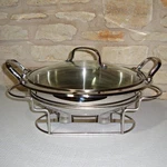 New Cuisinart 7BSR-28 11-INCH Round Buffet Server. Fixed Price $69.00.
