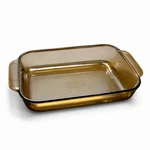 Vintage Pyrex 232-R Amber Glass Casserole Dish Qt Baking Pan. Fixed Price $12.99.