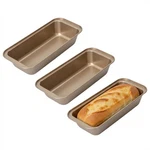 3 Pack Small Loaf For Baking Nonstick Carbon Steel Bread Set New. Fixed Price $15.95.