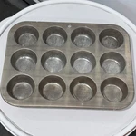 Vintage Mirro Lightweight Alumiin 12 Hole Muffin/cupcake Pan 162M. Fixed Price $12.99.