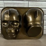 Nordic Ware Haunted Skull Cake Pan New. Fixed Price $19.19.