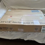 Unicook Rectangular Pizza Stone 24 X18 X-large Home Ovens & Commercial. Fixed Price $127.20.