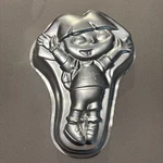 Wilton Dora The Explorer Aluminum Cake Pan 2003 2105-6400 Birthday Mold. Fixed Price $5.42.