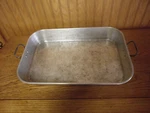 Vintage Well Used 2614 Wear Ever 15X10.5" Cake Baking Pan With Side Handles. Fixed Price $14.99.
