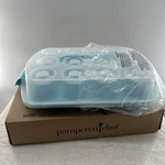 Nib Pampered Chef Cupcake Pan & Carrier Set Item # 101233. Fixed Price $27.00.