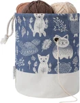 Small Yarn Bag Canvas Organizer Knitting For Crocheting Beginner Usa. Fixed Price $12.59.