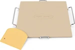 Unicook 12 Inch Square Pizza Stone For Oven And Grill, Baking Bre. Fixed Price $43.03.