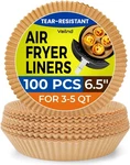 100PCS Small Air Fryer Liners Disposable Parchment Sheets Round 6.5 Inch. Fixed Price $16.90.