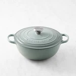 Sale Creuset Signature Enameled Cast Iron Soup Pot, 4.5-QT.. Fixed Price $144.99.