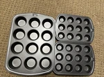 Lot Of 3 Muffin Pans Good Cook 12 And 24 Mini Tin Bakers Baking. Fixed Price $19.05.