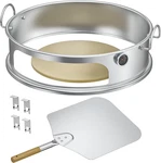 Onlyfire Stainless Steel Pizza Ring Kit Oven For Weber 22-INCH Kettle. Fixed Price $110.65.