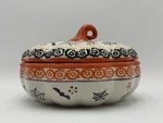 Temptations Old World 2 Quart Covered Pumkin XFI-XNG-973350. Fixed Price $35.00.