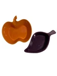 Chantal Stoneware Bakeware Pumpkin Leaf Ramekins Autumn. Fixed Price $19.00.