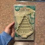 Nib Wilton Stoneware Christmas Tree Cookie Mold 1997 Gift Baker. Fixed Price $12.99.