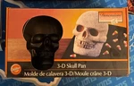 Wilton 3D Skull Cake Pan Halloween 2010 Discontinued Used. Fixed Price $10.00.