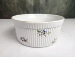 Bia Cordon Bleu Frieda Collection Porcelain Souffle Baking Dish Floral 8.5" Oven. Fixed Price $20.00.
