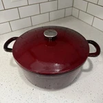 Sur La Table Dutch Oven 7 Qt Enamel Cast Iron. Fixed Price $75.00.