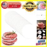 Versatile 4 Inch Non-stick Patty Papers 100 Sheets For Kitchen Efficiency. Fixed Price $7.99.
