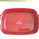 Emile Henry Burgundy Ultime Rectangular Baking Dish - New Medium 14 X 9. Fixed Price $46.99.