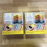 (2 Pack) Wilton 5-PIECE Round Cake Pan Set 6 X 0.75 (10 Pieces Total). Fixed Price $23.99.